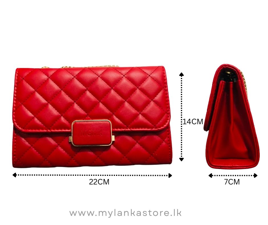 Quilted Luxury Chain Crossbody Bag – Elegant Designer Style