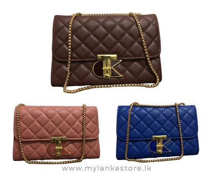 Quilted Luxury Chain Crossbody Bag – Elegant Designer Style