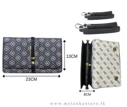 Premium Designer Crossbody Bag for Women – Stylish Handbag with Dual Straps