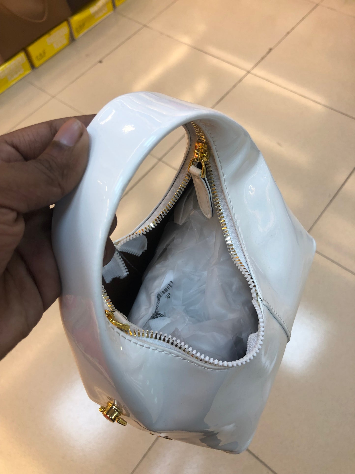 Min Min Handbag for Women – Stylish Mini Glossy Bag