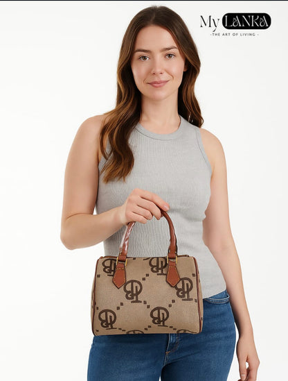 a> Classic Monogram Mini Handbag – with Belt